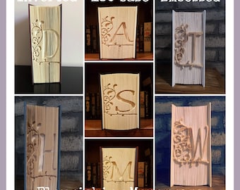 Flourishing Monograms A to Z Full Alphabet cut and fold patterns