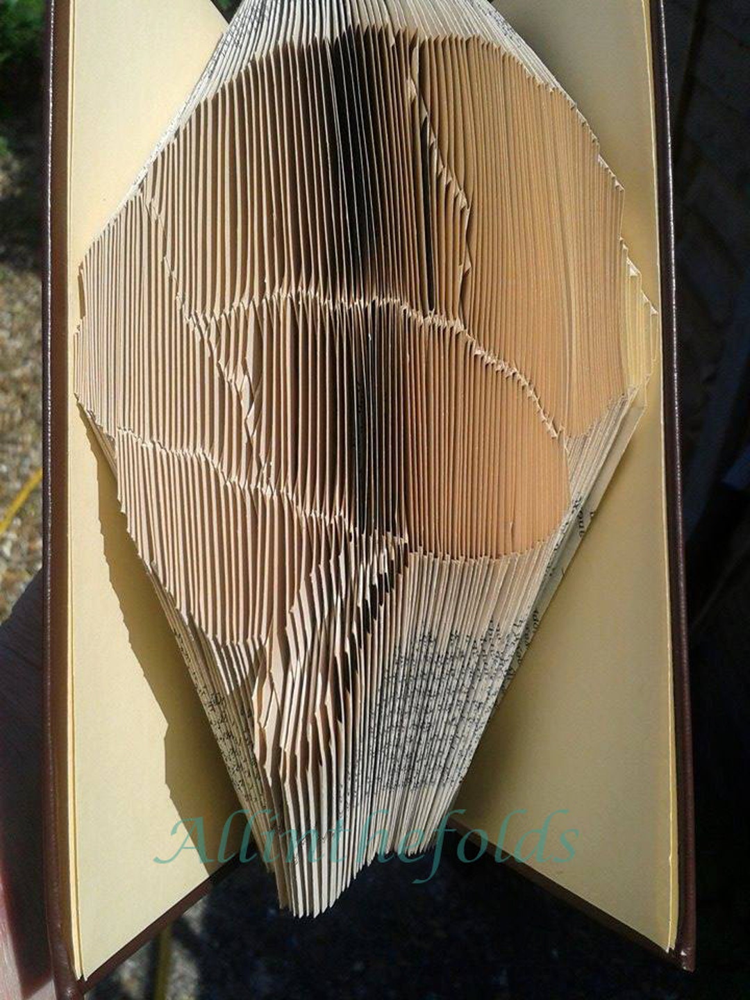 Brain Book Folding Pattern DIY - Etsy