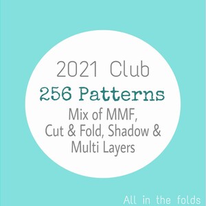 2021 Pattern Bundle 256 Book folding Patterns