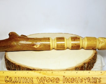 Eco Dildo / Juguete Sexual Naturaleza Hecho de Crepe Myrtle Wood