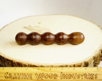 Ribbed Dildo | Sex Toy Handmade From Reclaimed Wood