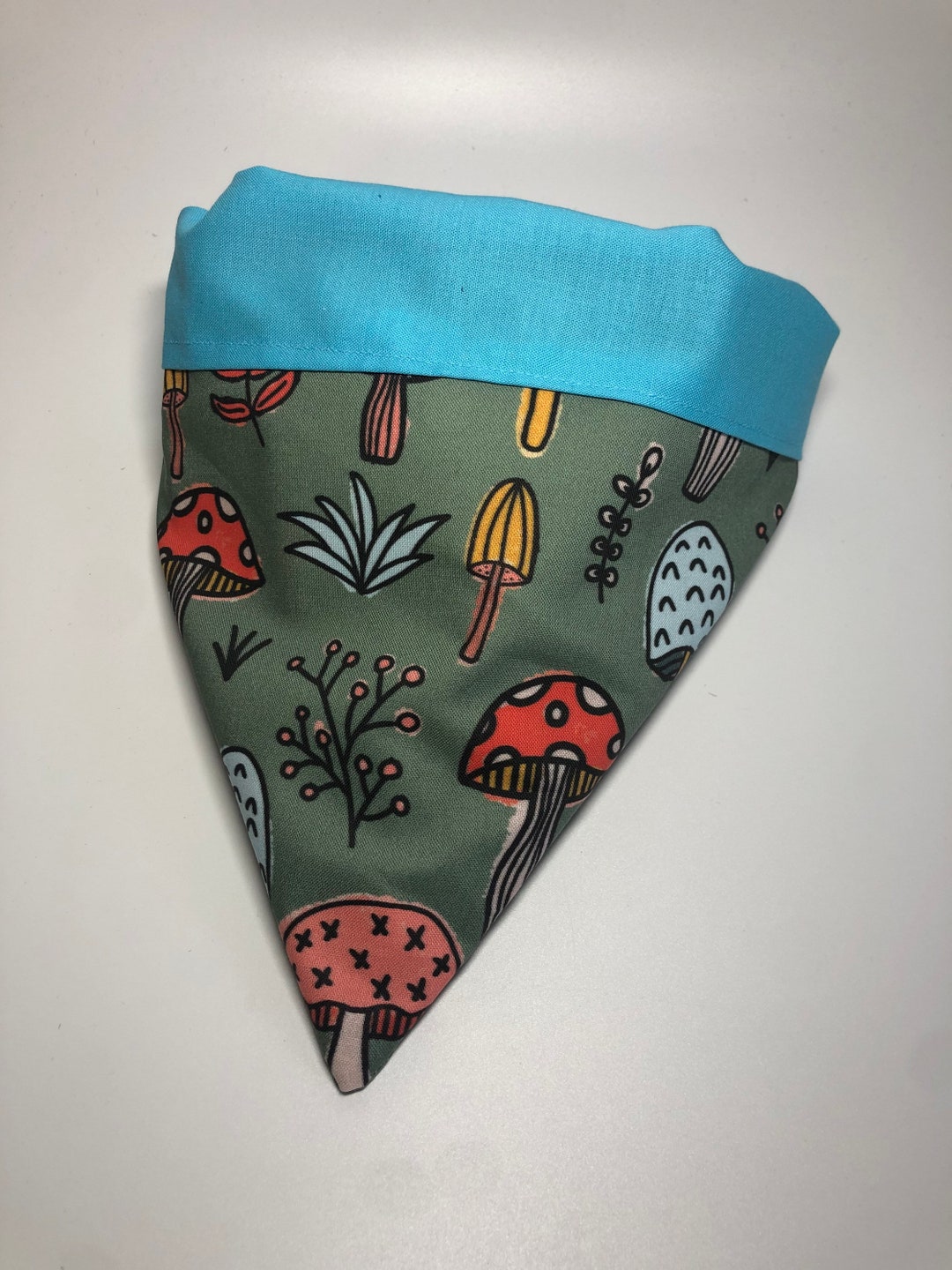 Magical Mushrooms Dog Bandana Mushroom Bandana Wild Etsy