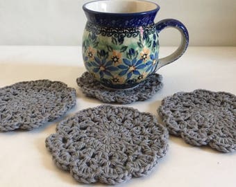 Crochet Cotton Doily Coasters: Farmhouse Style, Made to Order