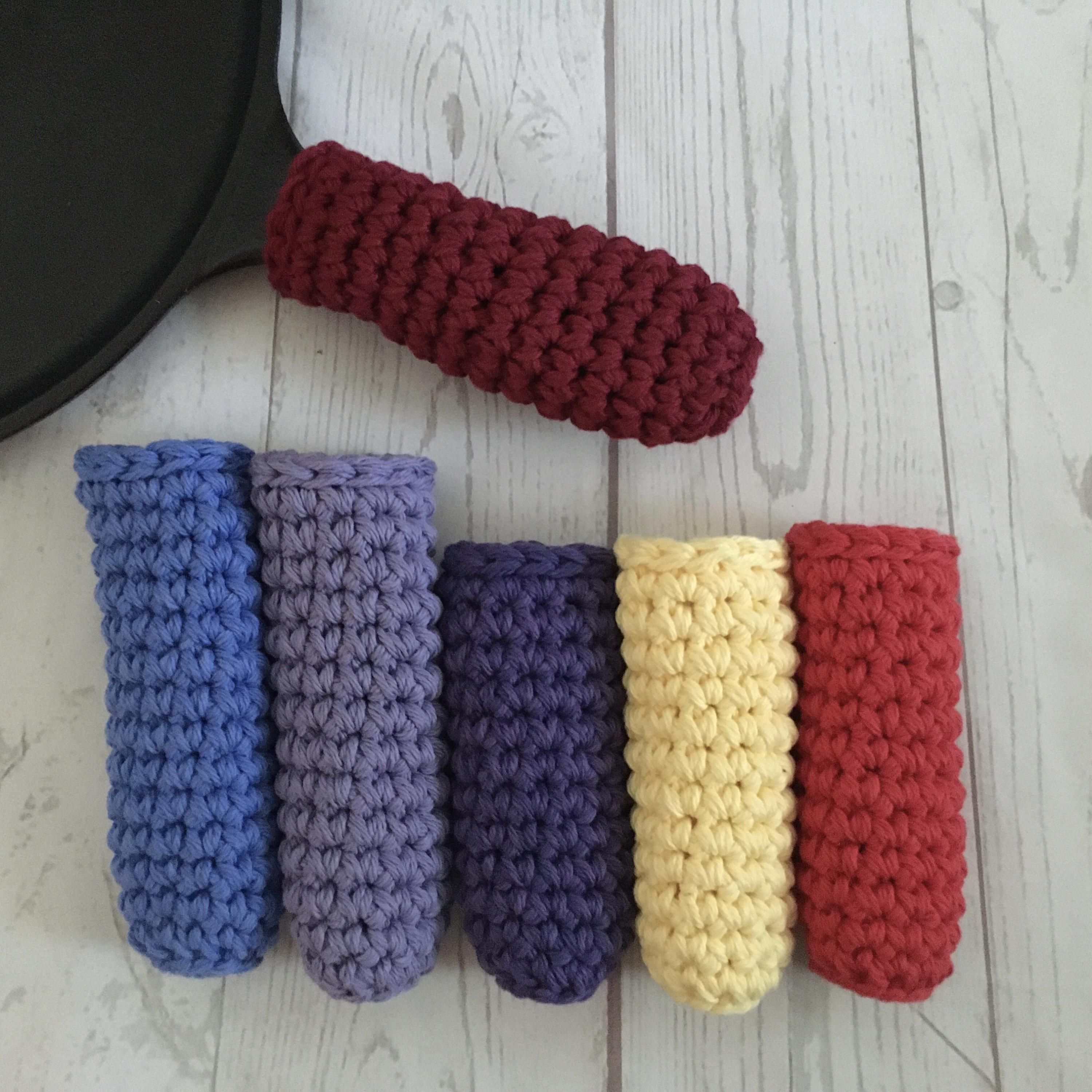 Easy Crochet Cast Iron Skillet Handle Cover Pattern