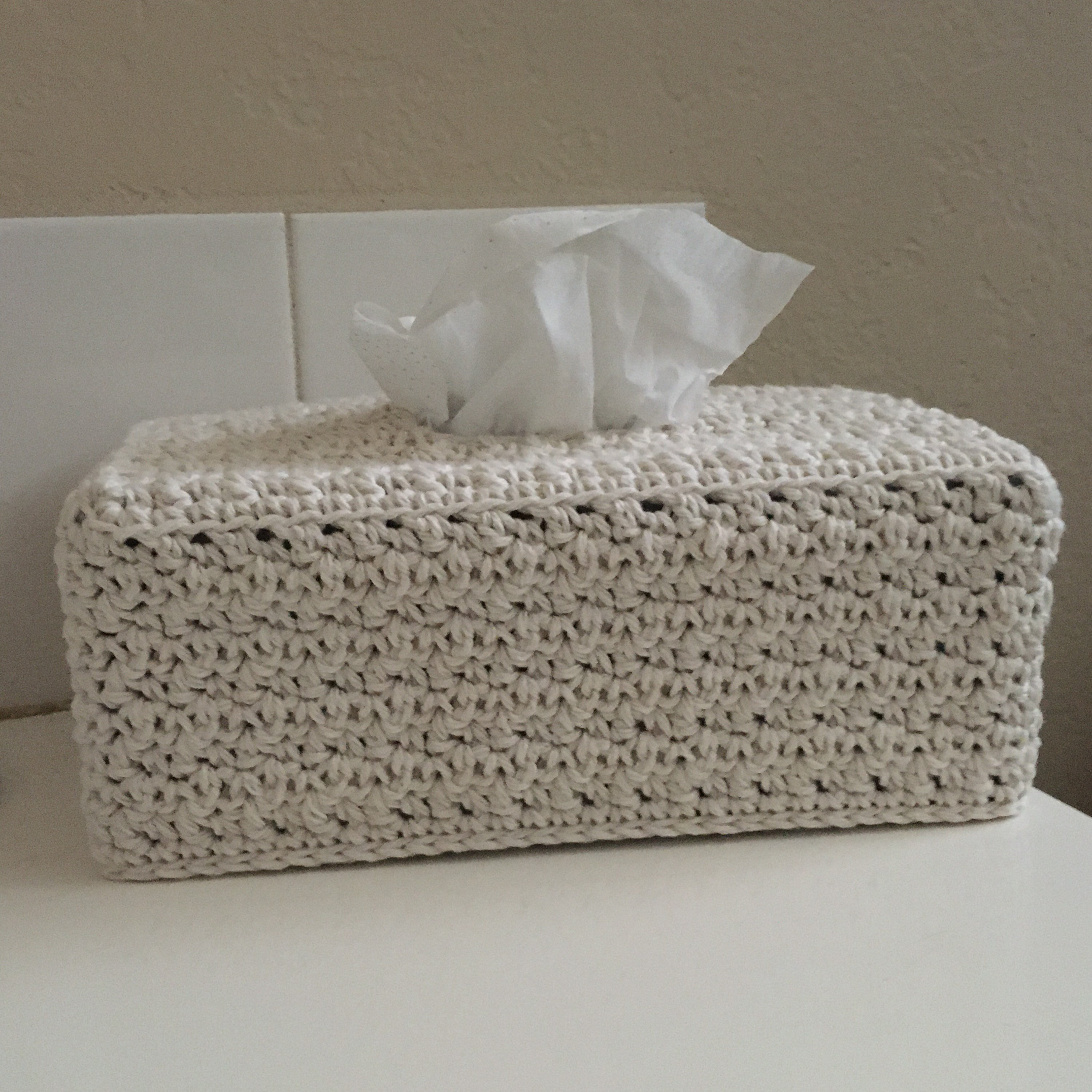 Tissue box cover crochet deals