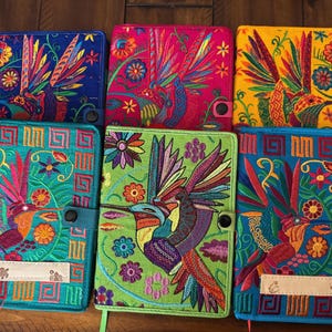 Artisanal Mexican Embroidered Notebook