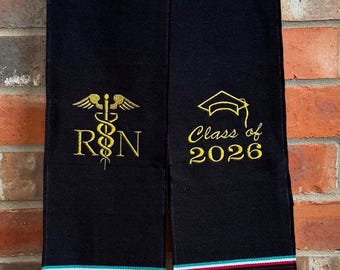 2026  Nursing Artisanal Serape Graduation Stole