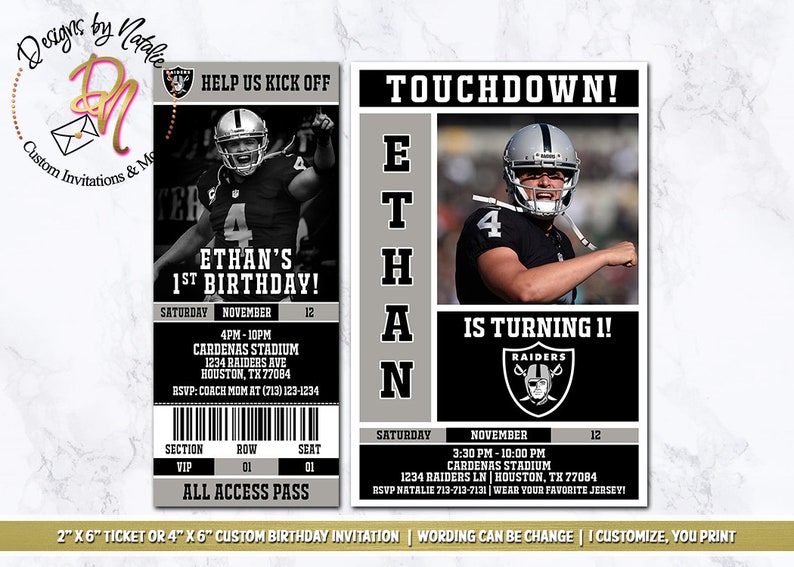 oakland-raiders-football-invitation-etsy