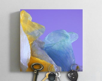 Llavero madera 5 imanes llavero con imagen Recyclinghof Berlin Kreuzberg