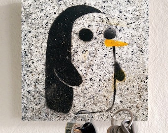 magnetic Keyboard, Streetart: Penguin