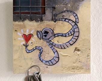 magnetic Keyboard, Streetart: Love Octopus