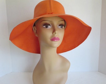 Vintage Summer Large Brimmed Hat