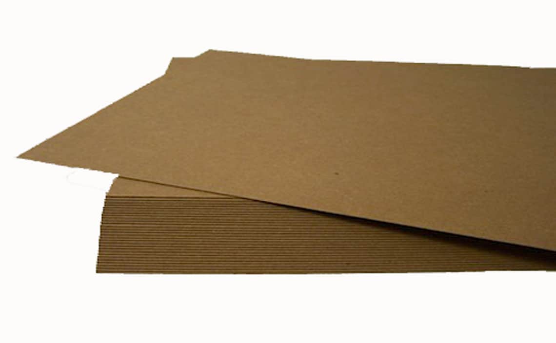 4.5 X 7 Kraft Chipboard Sheets Cardboard Etsy