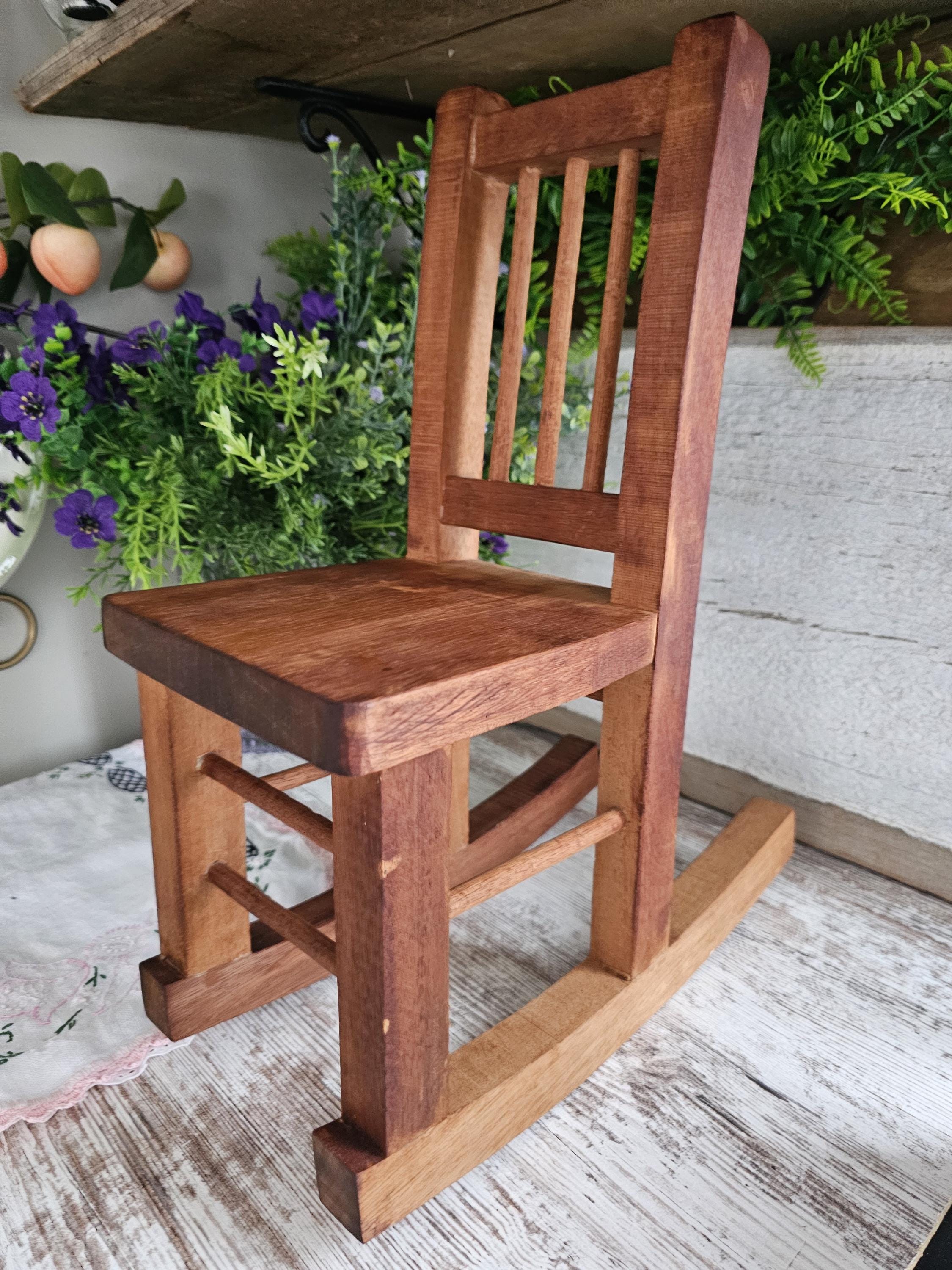 Childs vintage wood chair - Etsy 日本