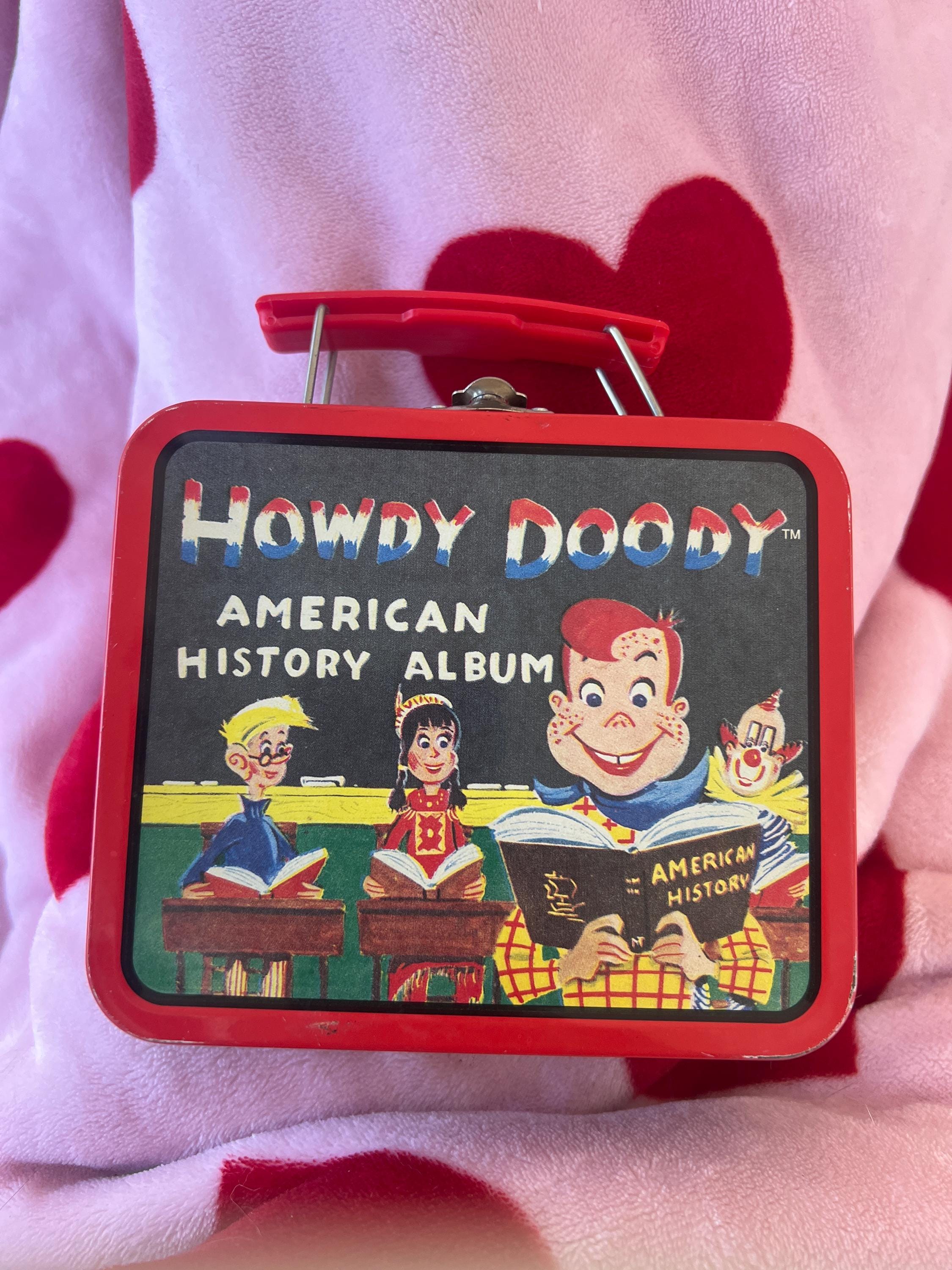 Vintage Rustic Mini Metal Howdy Doody Lunch Box, Small Children's Lunch  Bucket, Red Vintage Lunch Pail, Red White and Blue Vintage Pail - Etsy, image size:2250x3000