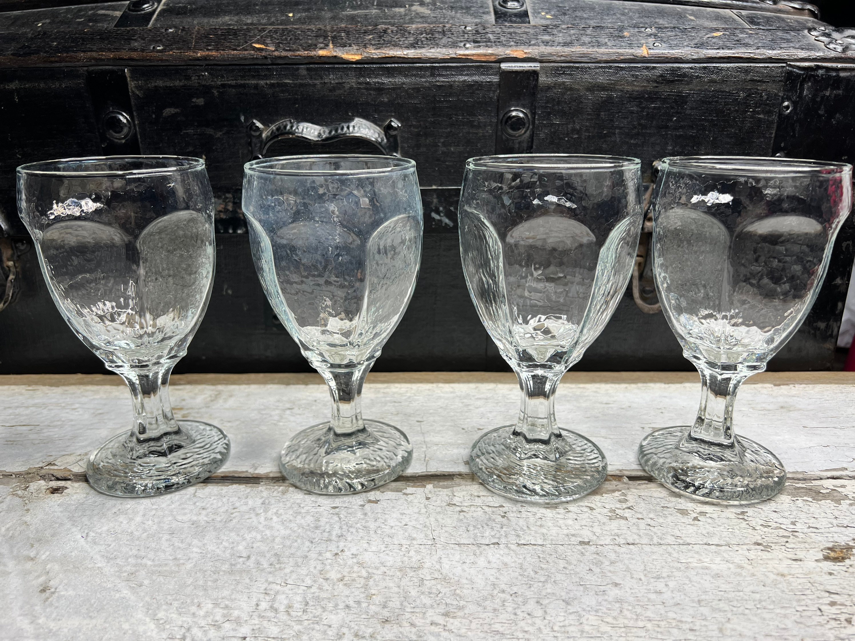 VINTAGE LIBBEY CHIVALRY Red Wine Glass 1970s Glassware Etsy