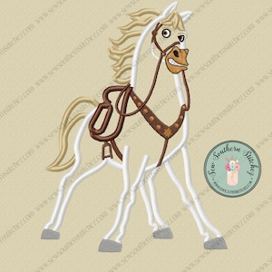 Horse Applique Design ~ Maxi Horse Applique ~ Instant Download