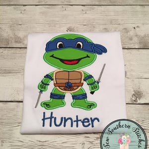 Lila Maske Schildkrote Ninja Turtle Mit Waffe Teenage Etsy