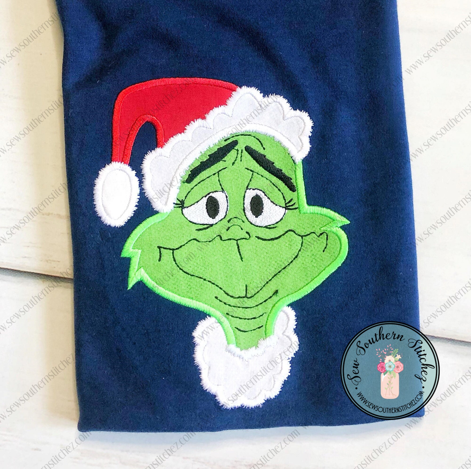 Green Man Applique Design ~ Mean Green Man ~ Instant Download