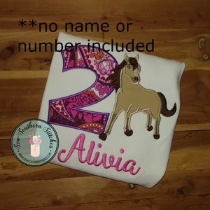 Horse Applique Design Spirited Horse Applique Instant Download image 1