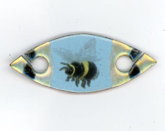 Glass Enamel Tatting Shuttle #462