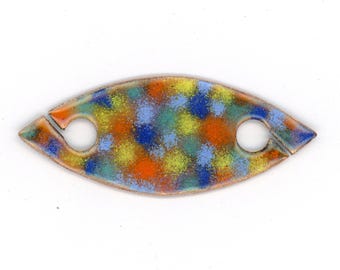 Glass Enamel Tatting Shuttle #476