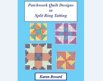 Book:  Patchwork Quilt Designs in Split Ring Tatting