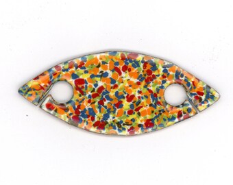 Glass Enamel Tatting Shuttle #477
