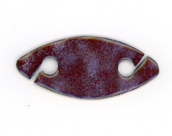 Glass Enamel Tatting Shuttle #475