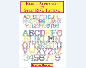 Book:  Block Alphabets in Split Ring Tatting