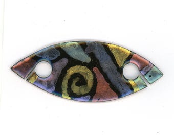 Glass Enamel Tatting Shuttle #471