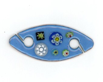 Glass Enamel Tatting Shuttle #465