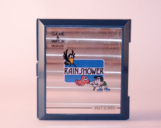 Nintendo Game & Watch Rain Shower Vintage Video Game Etsy