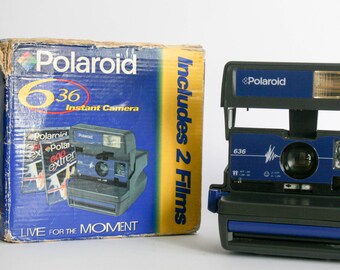 Polaroid 636 - Blue - New with Box - Tested and working