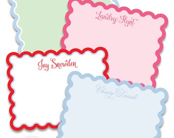 Gewelltes Briefpapier-Set