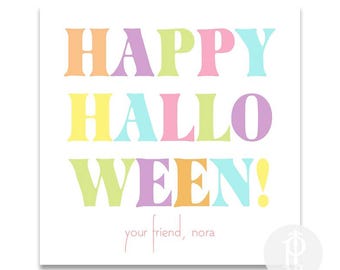 Printable Halloween Tag