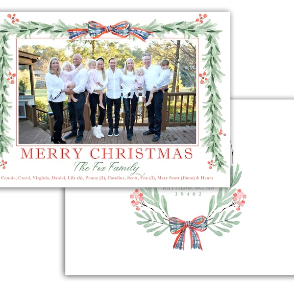 Watercolor Christmas Cards