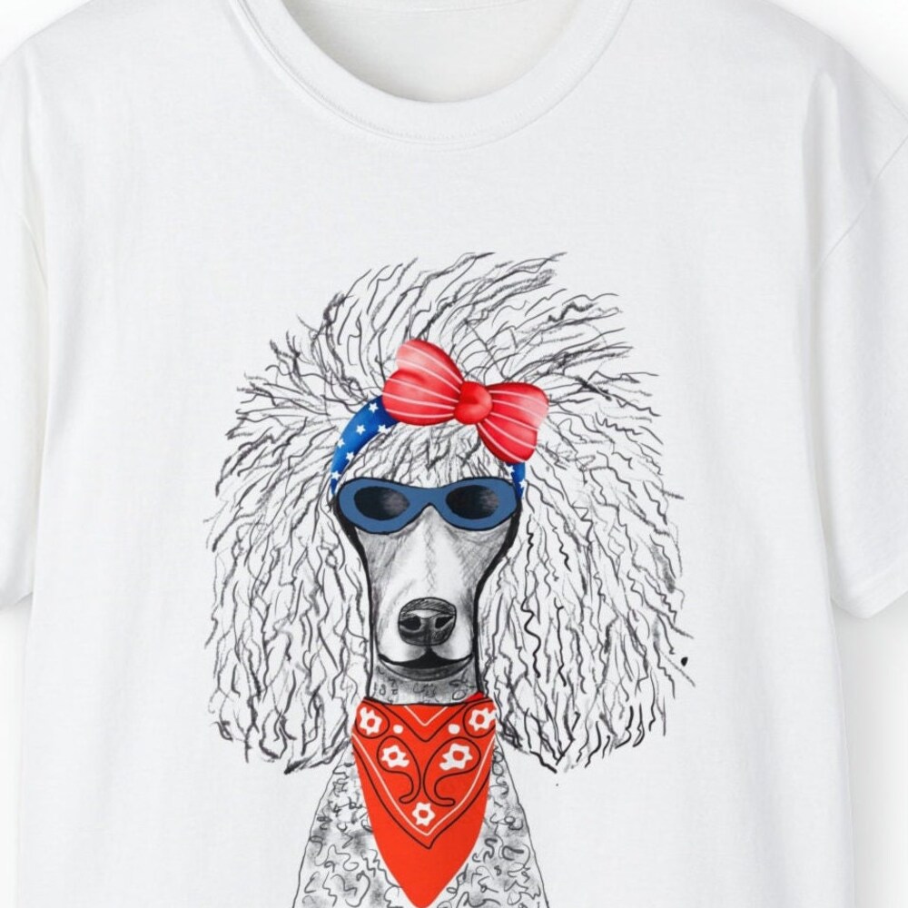 Poodle Luchador Tee