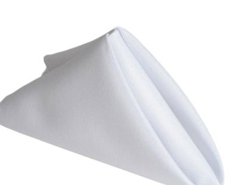 5 pack  | Seamless Cloth Dinner Napkins, Wrinkle Resistant