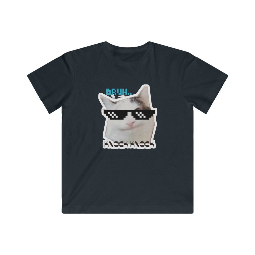 Beluga Cat Wallpaper Kids T-Shirts for Sale