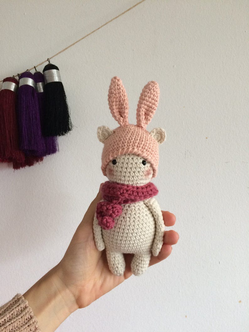 PATTERN Bunny bear amigurumi pattern by Kedito PDF FILE download image 1