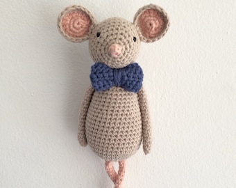 PATTERN! Alfred the shy rat amigurumi pattern by Kedito PDF FILE -download