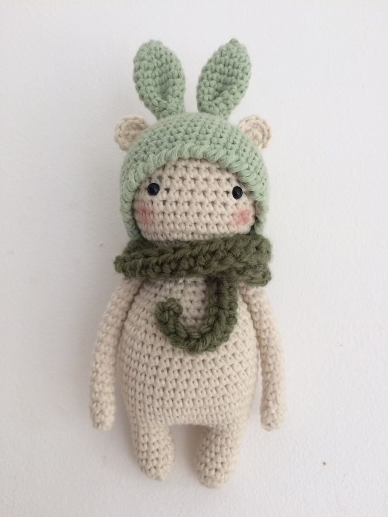 PATTERN Bunny bear amigurumi pattern by Kedito PDF FILE download image 2