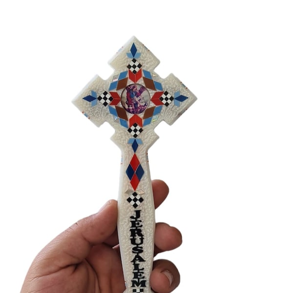 Coptic cross from Egypt blessing cross for father size 20cm