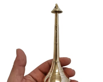 Holy water bottle for priest to put the holy water inside made from brass quantity 100ml