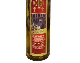 Blessing oil from Holy land 250 ml bottle extra virgin olive oil