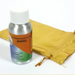 de beste Maria Magdalena Nard-olie uit het heilige land van Jeruzalem van de winkel van Papa Andrea in de buurt van de kerk van het Heilig Graf