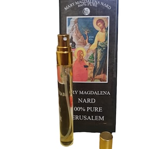 Mary Magdalene Nard pure spray bottle perfume oil essential oil from Old city Jerusalem