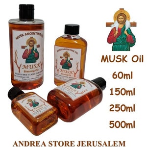 Musk Oil anointing oil blessing oil from Holy land Jerusalem available several quantity