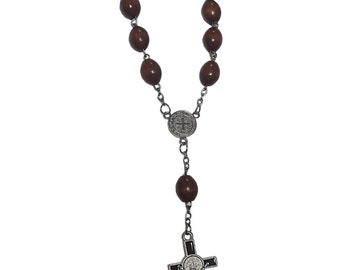 saint benedict bracelet handmade in holy land jerusalem